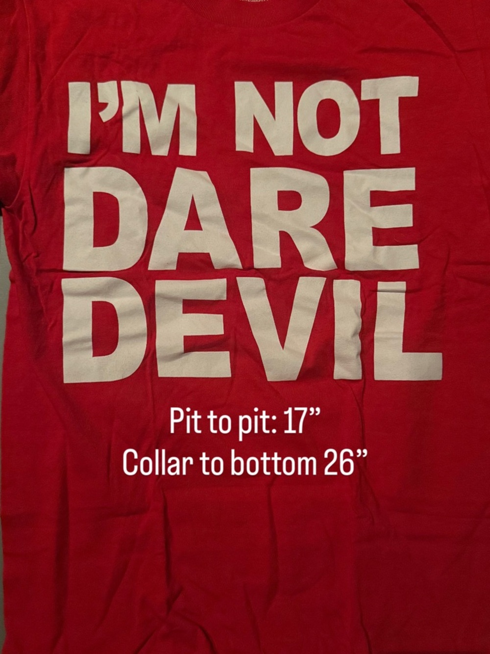 Marvel Daredevil I’m Not Daredevil T Shirt - Picture 4 of 4